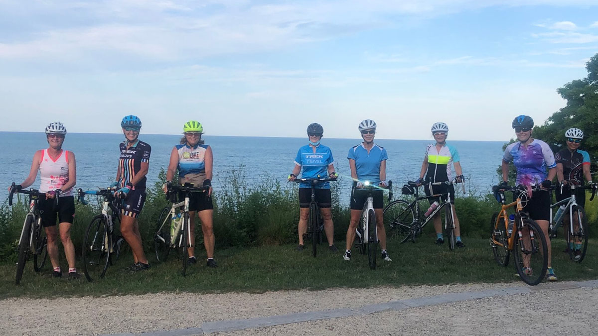Community Bike Ride in Libertyville